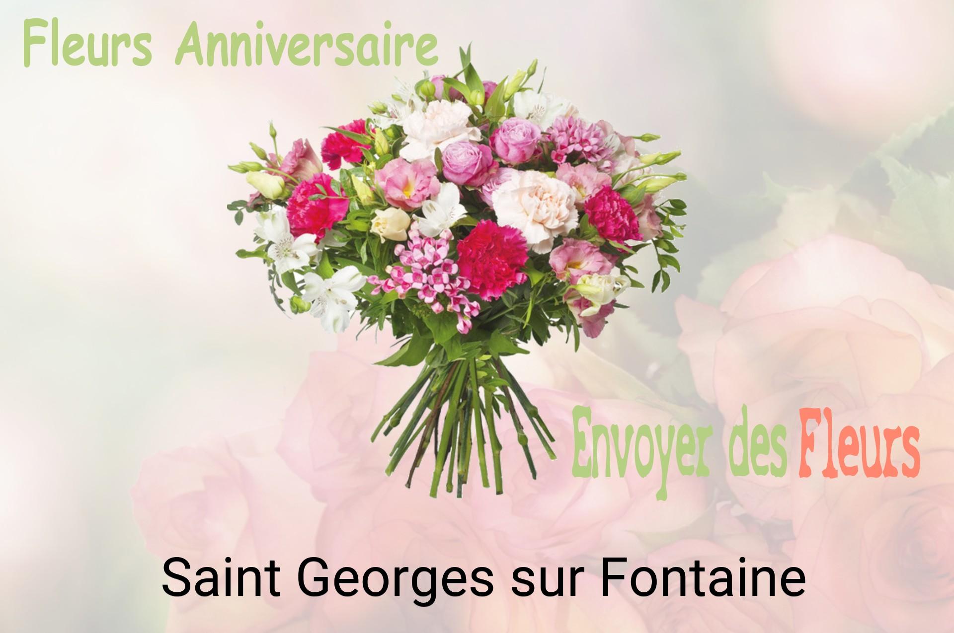 Bouquet de fleurs d’anniversaire livré à Saint-Georges-sur-Fontaine