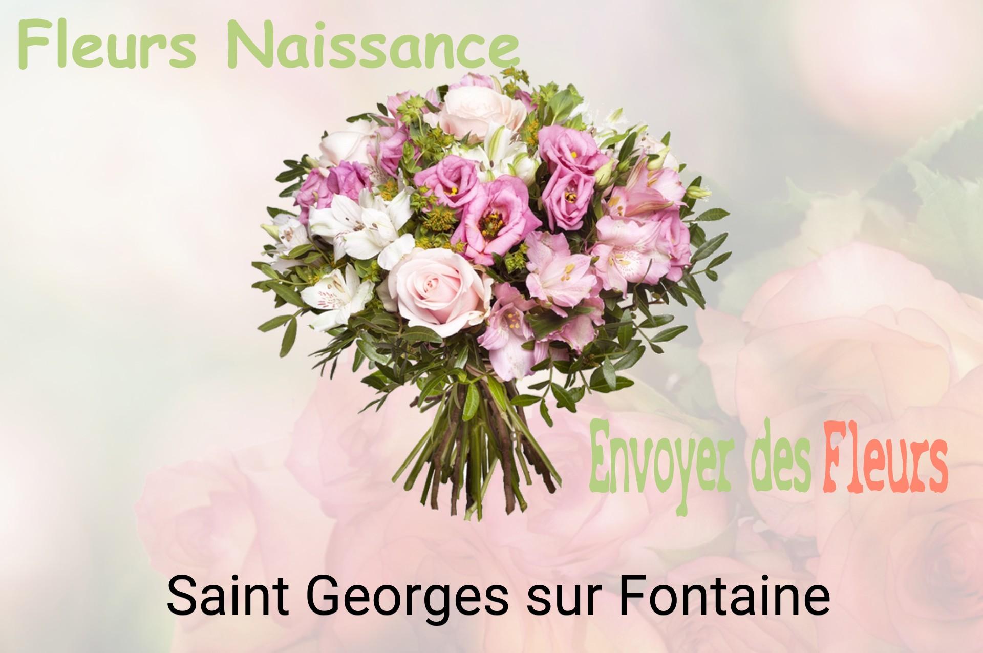 Bouquet de fleurs de naissance livré à Saint-Georges-sur-Fontaine