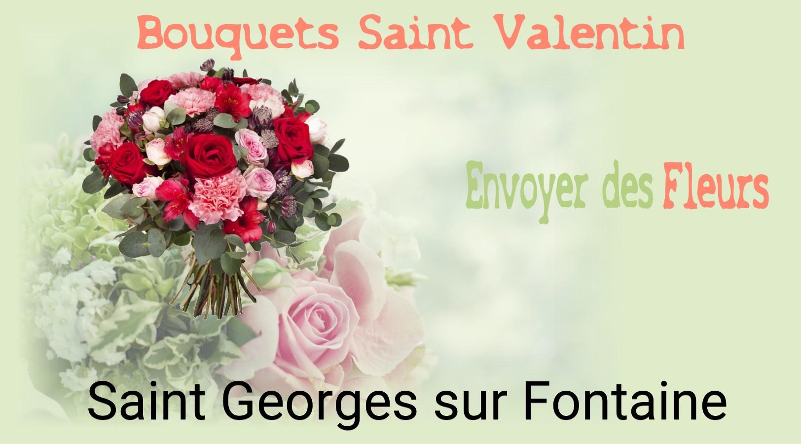 Roses de Saint-Valentin livrées à Saint-Georges-sur-Fontaine